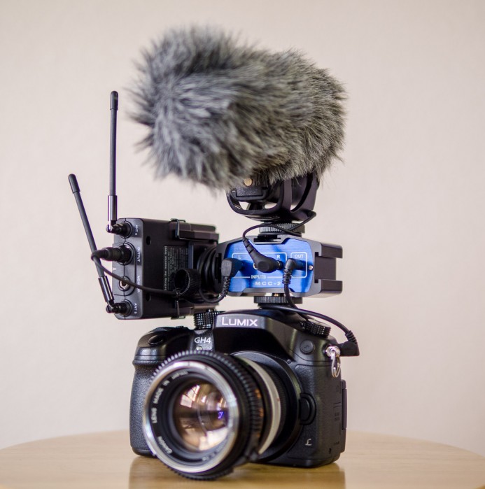 MCC-2 mounted on camera