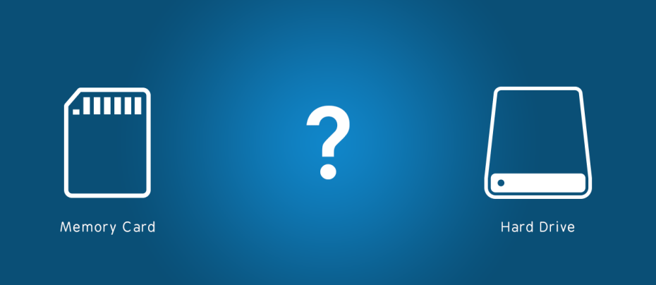 What's the best way to offload footage from memory cards to hard drives ...