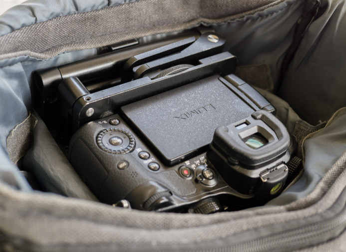 GH3 Fits in Bag with Compact Rig Attached