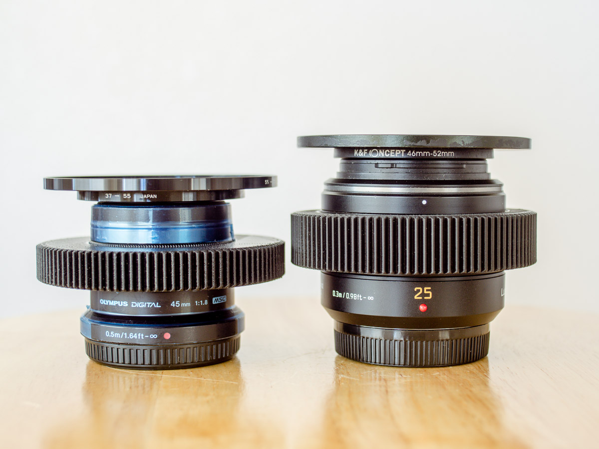 Seamless Follow Focus Gear for Nikon 35mm f2 Ai-S Lens 