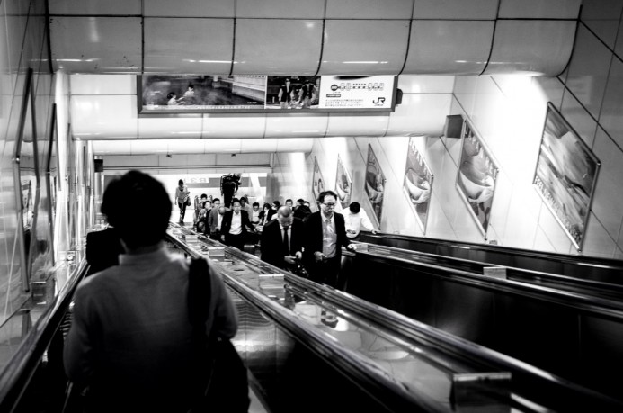 Early Morning in Ueno Station