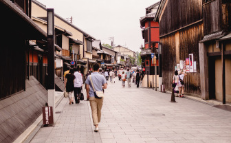 Crowds of Gion