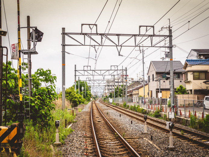 Train Tracks back to Kyoto