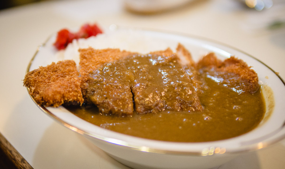 Crunchy Katsu Curry in Kyoto, Japan