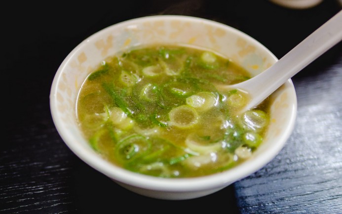 Miso Soup with Green Onions