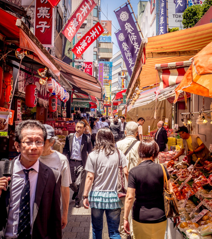 Candy shops of Ameyoko