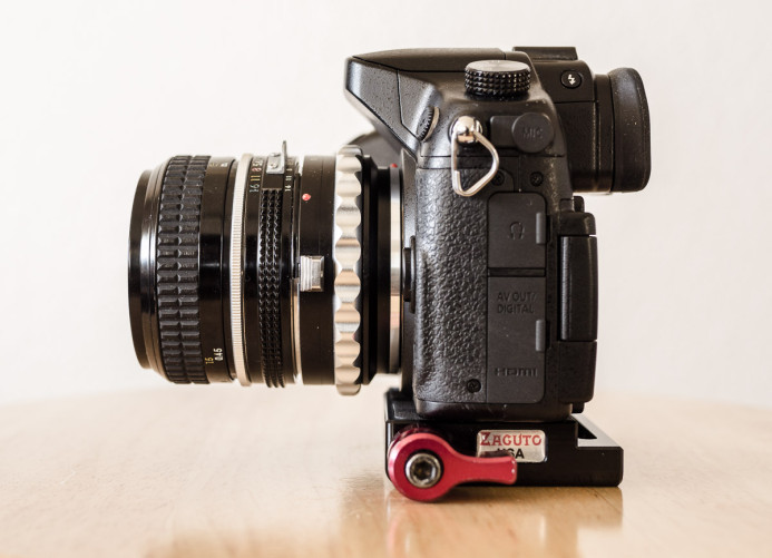K&F Concept Nikon-MFT Adapter on Panasonic GH4