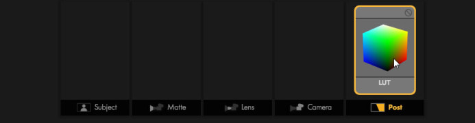 Ajouter une LUT à la catégorie Post