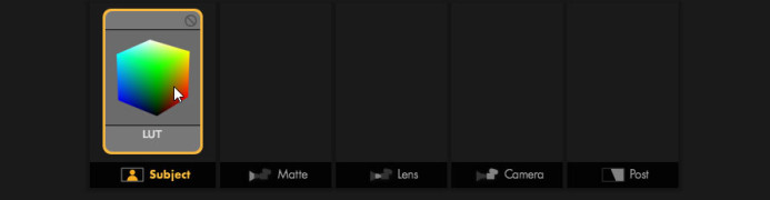 Add LUT to the Subject Category