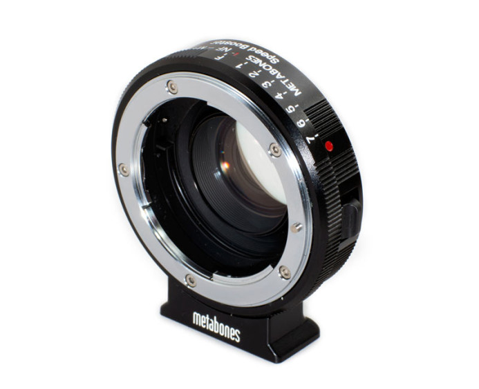 Nikon-mount Metabones Speed Booster