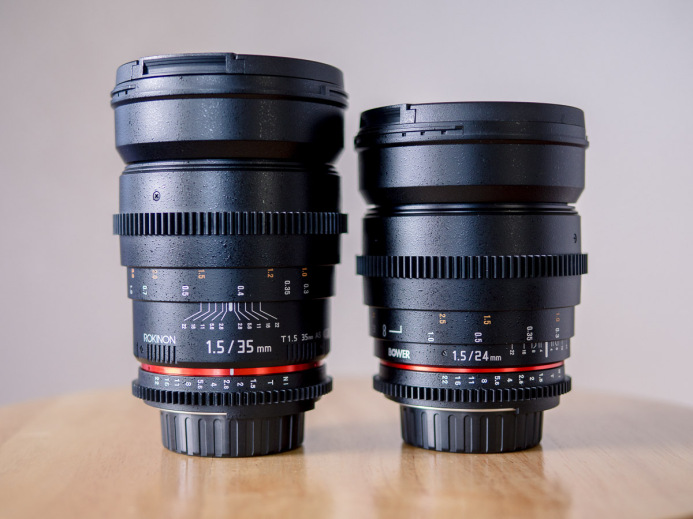 Rokinon 24mm & 35mm Lenses