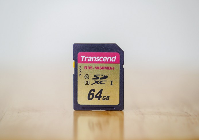 Transcend 64GB U3 SD Card