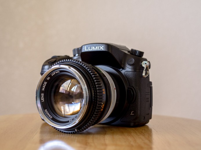 Panasonic GH4 w/Legacy Lens