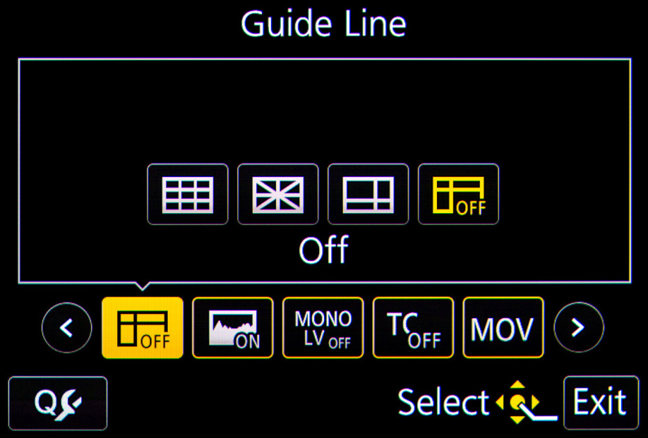 Panasonic GH4 Quick Menu Settings for Video Production