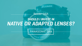 Panasonic GH4 with Canon EF Lens