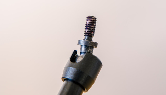 Apply Loctite to 1/4-20 studs