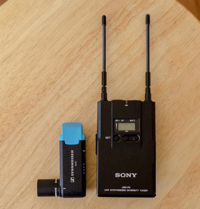 AVX receiver is much smaller than other wireless receivers