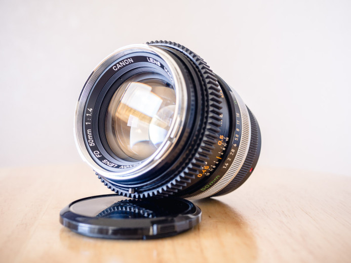 Canon FD 50mm f/1.4 Prime Lens
