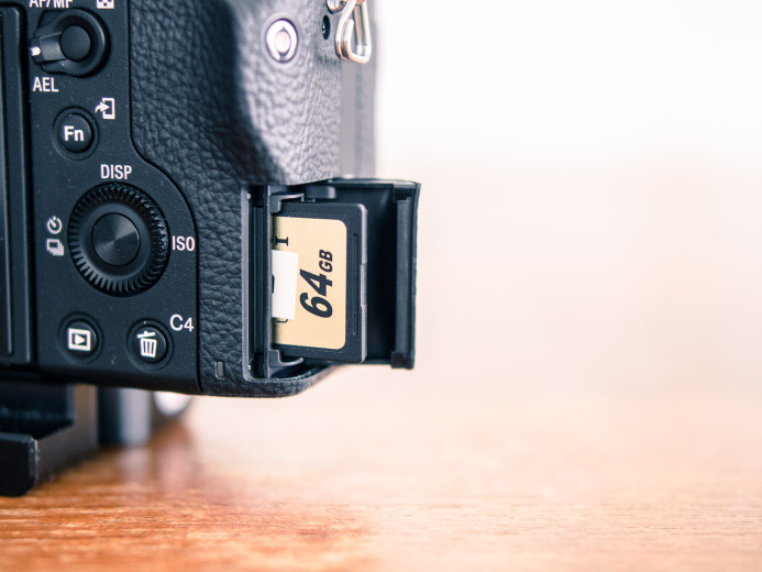 Memory Cards for the Sony a7S II