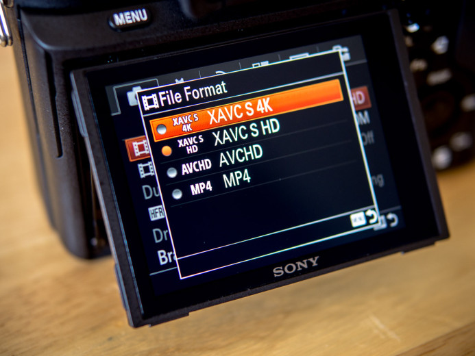 Sony a7S II has internal 4K recording