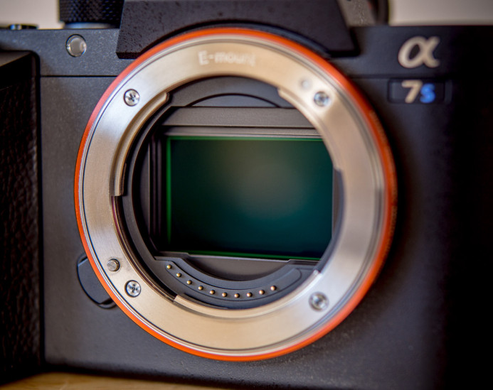 Sony a7S II has a full frame sensor