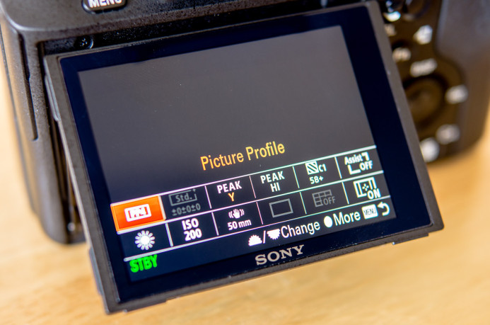 Sony a7S II Quick-Access Function Menu