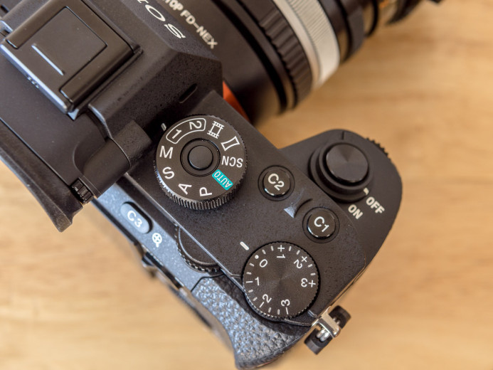 Switch between 2 Custom Presets on Sony a7S II Mode Dial