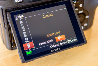 Sony a7S II Custom Zebra setup