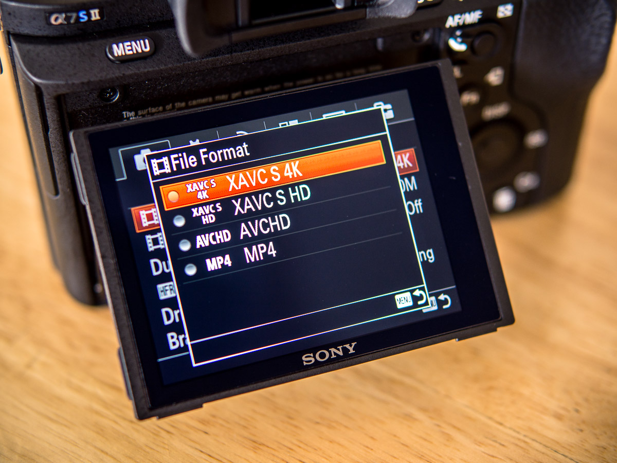 sanar Miserable Won Sony a7S II Recording Modes Explained - Suggestion of Motion