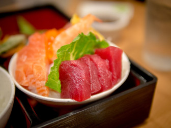 Ahi & Salmon Sashimi