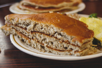 Banana Pancakes Cross-section