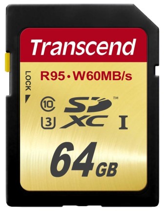 Transcend 64GB SDXC Card