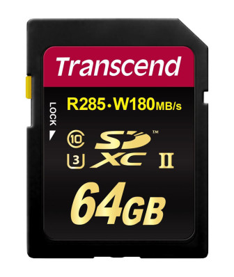Transcend 64GB UHS-II SDXC Memory Card